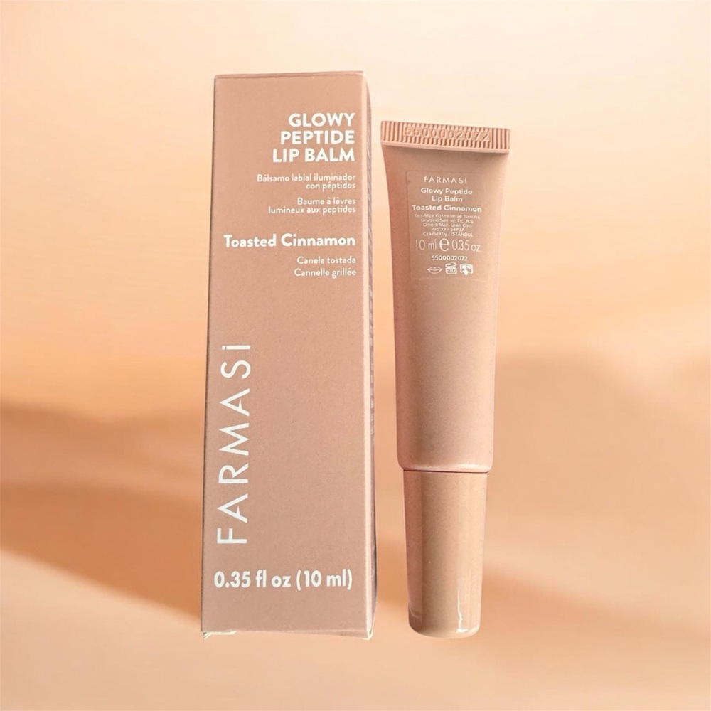Farmasi Glowy Peptide Lip Balm - Toasted Cinnamon (Beige)